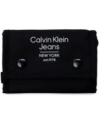 Calvin Klein K50K510146 Portefeuille - Noir