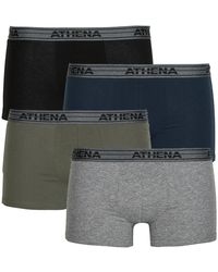 Athena - Boxer Basic Coton Pack De 4 - Lyst