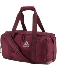 sac de sport reebok rouge