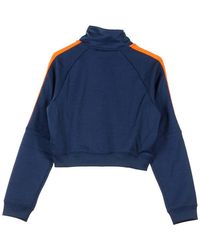 Nike - N98- Veste de survêtement en maille polyester - Bleu et orange - Lyst