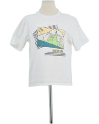 Sea - T-shirt T-shirt en coton blanc - Lyst