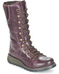 fly london solv knee length boots