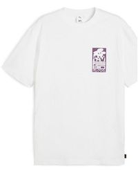 PUMA - T-shirt x P.A.M Graphic Tee / Blanc - Lyst
