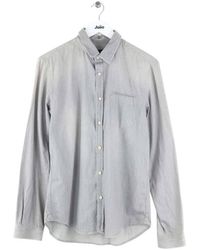 The Kooples - Chemise Chemise en coton grise - Lyst