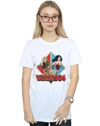 Dc Comics - T-shirt Wonder Woman 84 Back To Back - Lyst