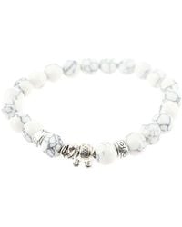 Clj Charles Le Jeune - Bracelets Bracelet Pierres éléphant - Lyst