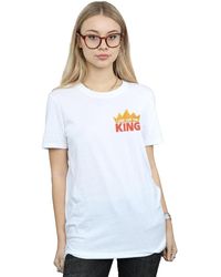 Disney - T-shirt The Lion King Movie Long Live Breast Print - Lyst
