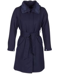 Armani Jeans Trenchcoat Mercha - Blauw