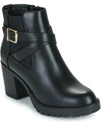 ONLY - Stiefeletten Onlbarbara-20 Heeled Cross Buckle - Lyst