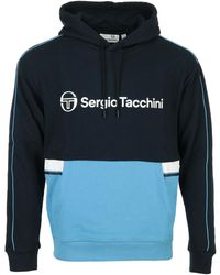 Dames Kleding voor voor heren Kleding voor sport Sergio Tacchini Sweater Nosmud Hoodie in het Blauw gym en workout voor heren Sweaters 