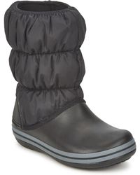 crocs boots winter
