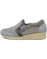 Emanuela - Slip ons Chaussures, Sneakers, Confort, Tissu-2876 - Lyst