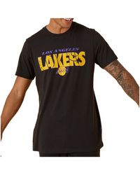KTZ - T-shirt LA Lakers NBA Wordmark - Lyst