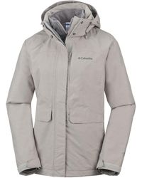 Columbia Windjack Mystic Pines Interchange Jacket - Grijs