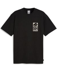 PUMA - T-shirt x P.A.M Graphic Tee / Noir - Lyst