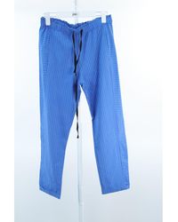 Femme Vêtements Pantalons décontractés élégants et chinos Treillis et pantalons cargo Pantalon Coton Leon & Harper en coloris Gris 