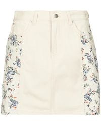 Pepe Jeans - Jupes MINI SKIRT HW PAISLEY - Lyst