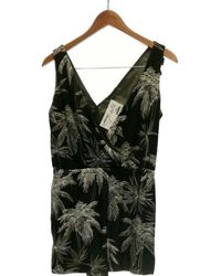 T0 Femme Vêtements Combinaisons Combishorts Combi-short 34 Xs Combinaisons Mango en coloris Noir 