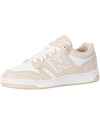 New Balance - Baskets basses Baskets en cuir 480 - Lyst