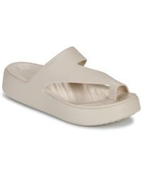 Crocs™ - Zehentrenner Getaway Platform Toe Loop - Lyst