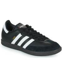 grey samba trainers