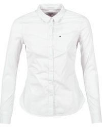 Tommy Hilfiger YAPAD femmes Chemise en blanc