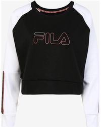 sweat fila noir femme