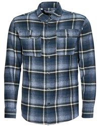 SELECTED - Overhemd Lange Mouw Slhregscot Check Shirt - Lyst