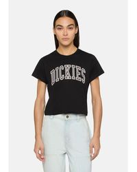 Dickies - T-shirt AITKIN TEE W - DK0A4YS8-J941 BLK/BPLUM - Lyst