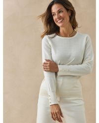 Daxon - Pull Pull Col Rond Avec Laine Mérinos - Lyst