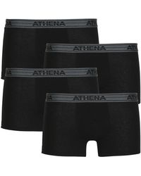 Athena - Boxer Basic Coton Pack De 4 - Lyst