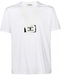 Givenchy T-shirt Korte Mouw Bm70uq3002 - Wit