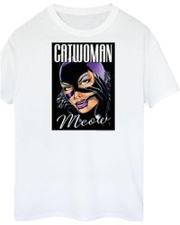 Dc Comics - T-shirt Batman Catwoman Feline Fatale - Lyst