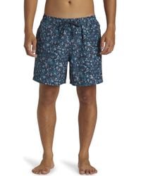 Quiksilver - Maillots de bain Remade Mix Volley 16"" - Lyst