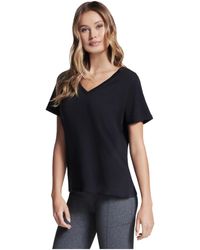 Skechers - T-Shirt Korte Mouw Pima V-Neck Tee - Lyst