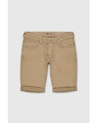 Teddy Smith - Short Bermuda SCOTTY Worker Beige - Lyst