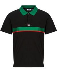 Fila - Polo Sagano Relaxed Taped Polo Shirt - Lyst