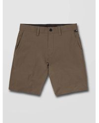 Volcom - Short Frickin Cross Shred Shorts 20 Tarmac Brown - Lyst