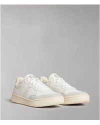 Napapijri - Baskets NP0A4HVN002 COURTIS-BRIGHT WHITE - Lyst