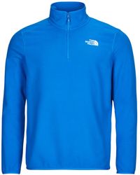 The North Face - Felpa 100 Glacier 1/4 Zip - Lyst