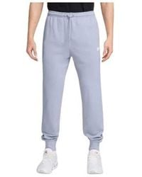 Nike - Jogging JOGGING M NK CLUB FT JOGGER - GHOST/GHOST/WHITE - S - Lyst