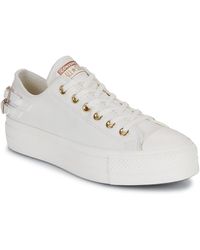 Converse - Baskets basses CHUCK TAYLOR ALL STAR LIFT PLATFORM BUCKLE - Lyst