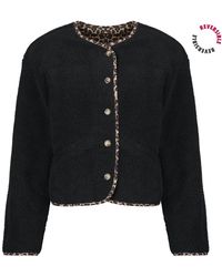 ONLY - Windjack Onlbaby Teddy Reversible - Lyst