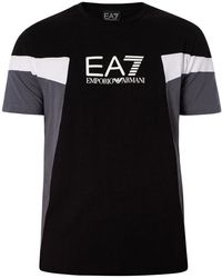 EA7 - T-shirt T-shirt graphique - Lyst