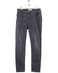 Ba&sh - Jeans Jean slim en coton noir - Lyst