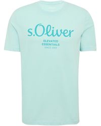 S.oliver - T-shirt T-shirt Paquet de 4 Logo T-Shirt - Lyst