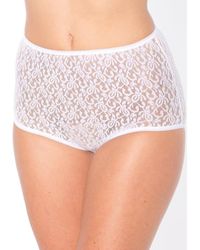 Daxon - Culottes & slips by - Lot de 3 culottes maxi maille dentelle - Lyst