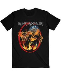 IRON MAIDEN - T-shirt Number Of The Beast Devil Tail - Lyst