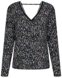 ONLY - Chemise BLOUSE - BLACK / ALL-OVER PRINT RUSTIC TERRAZZO - S - Lyst
