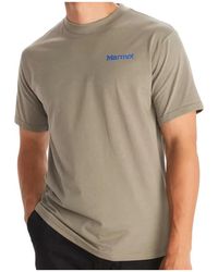 Marmot - T-shirt M Dot Tee SS - Lyst